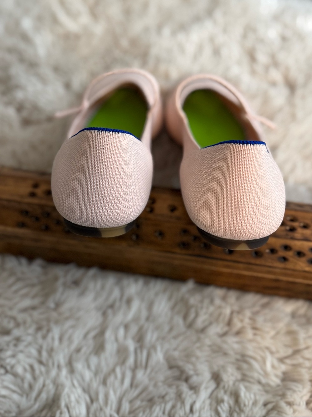 ROTHY’S The Square Mary Jane Women’s Flat Shoes bubbly pink 7.5 - Picture 6 of 10